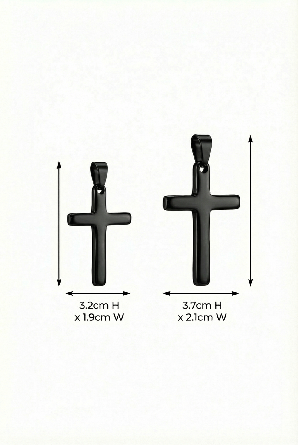 Cross Pendant / Steel