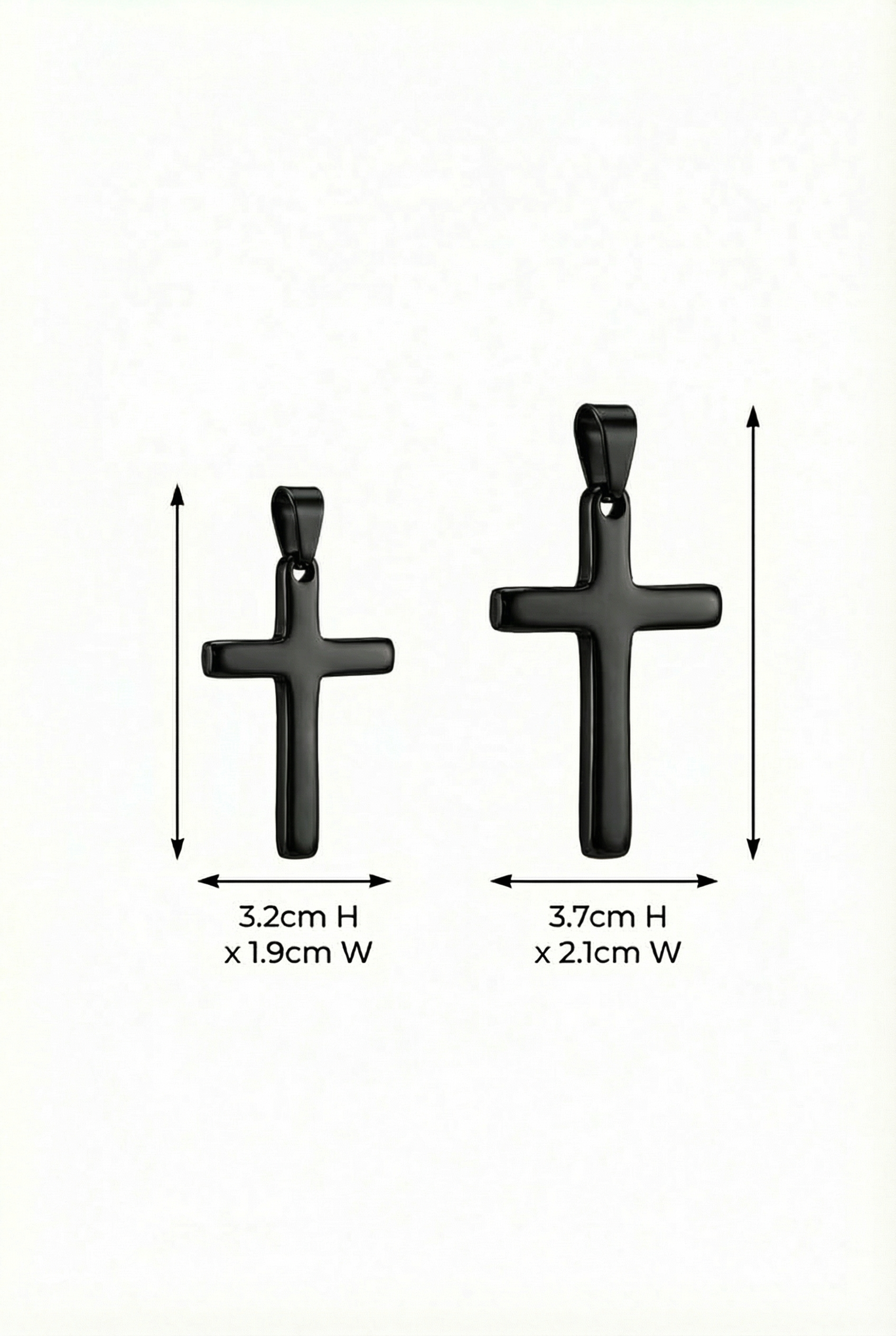 Cross Pendant / Steel