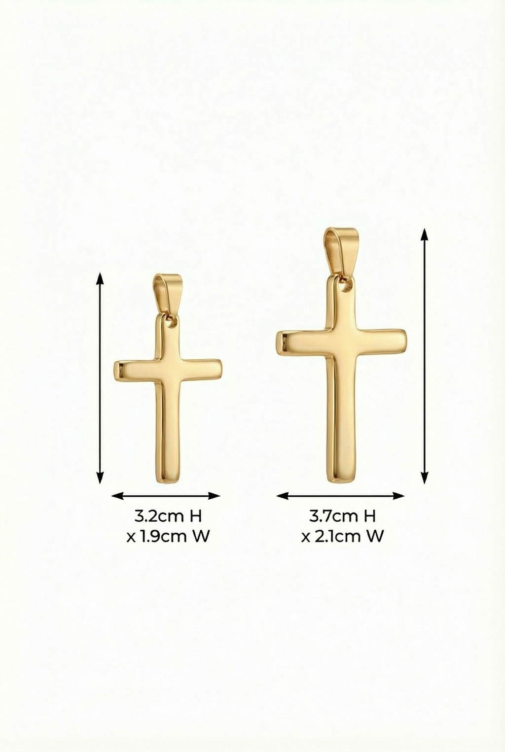 Cross Pendant / Steel