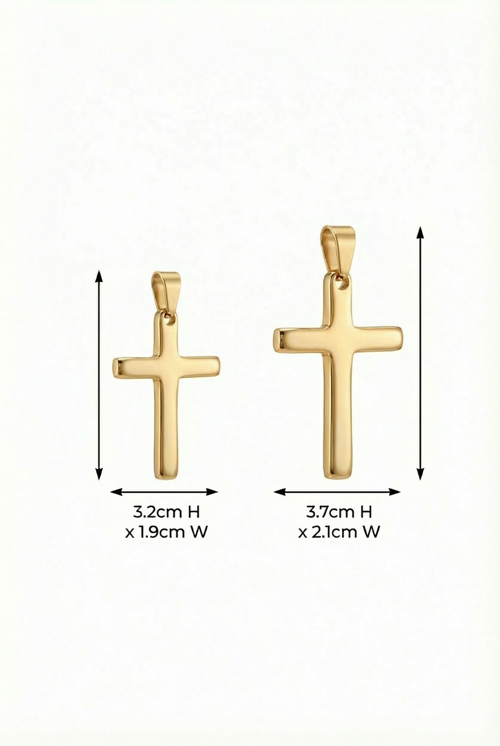 Cross Pendant / Steel