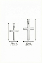 Cross Pendant / Steel