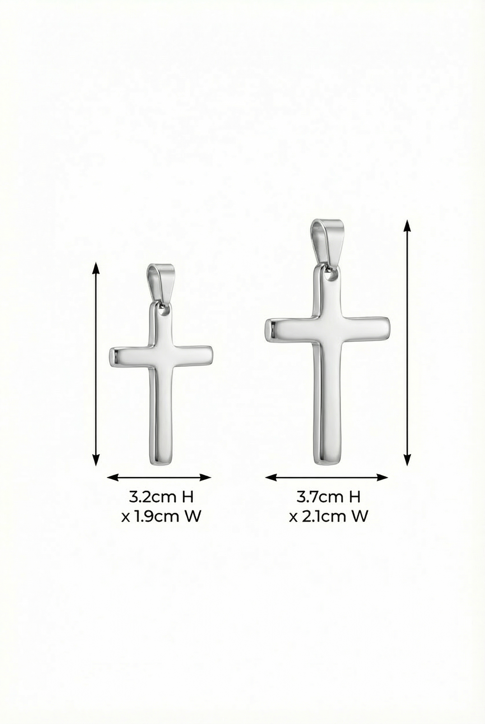 Cross Pendant / Steel