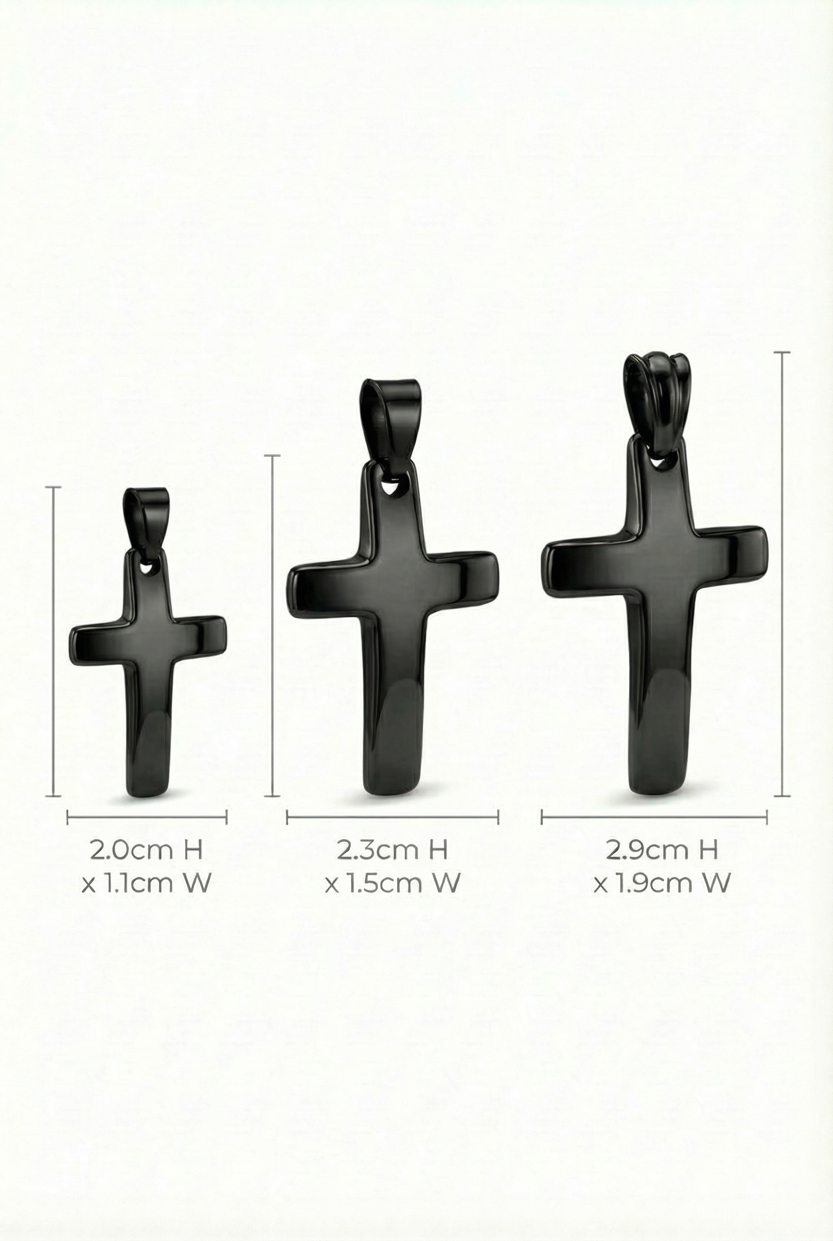 Cross Pendant / Steel