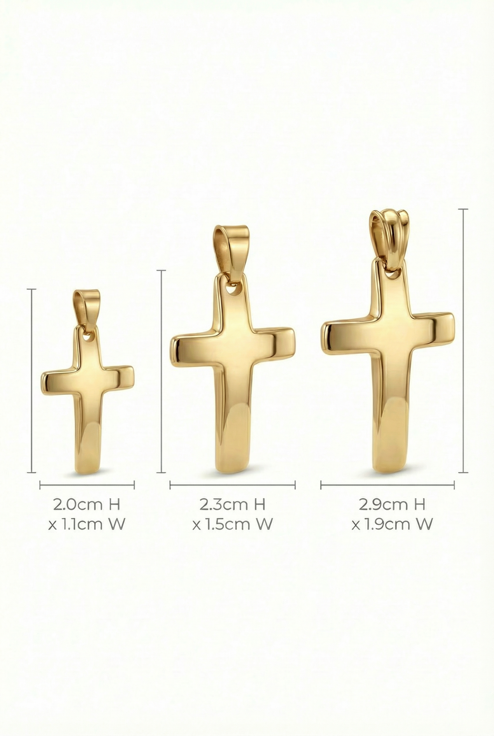 Cross Pendant / Steel