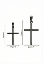 Cross Pendant / Steel