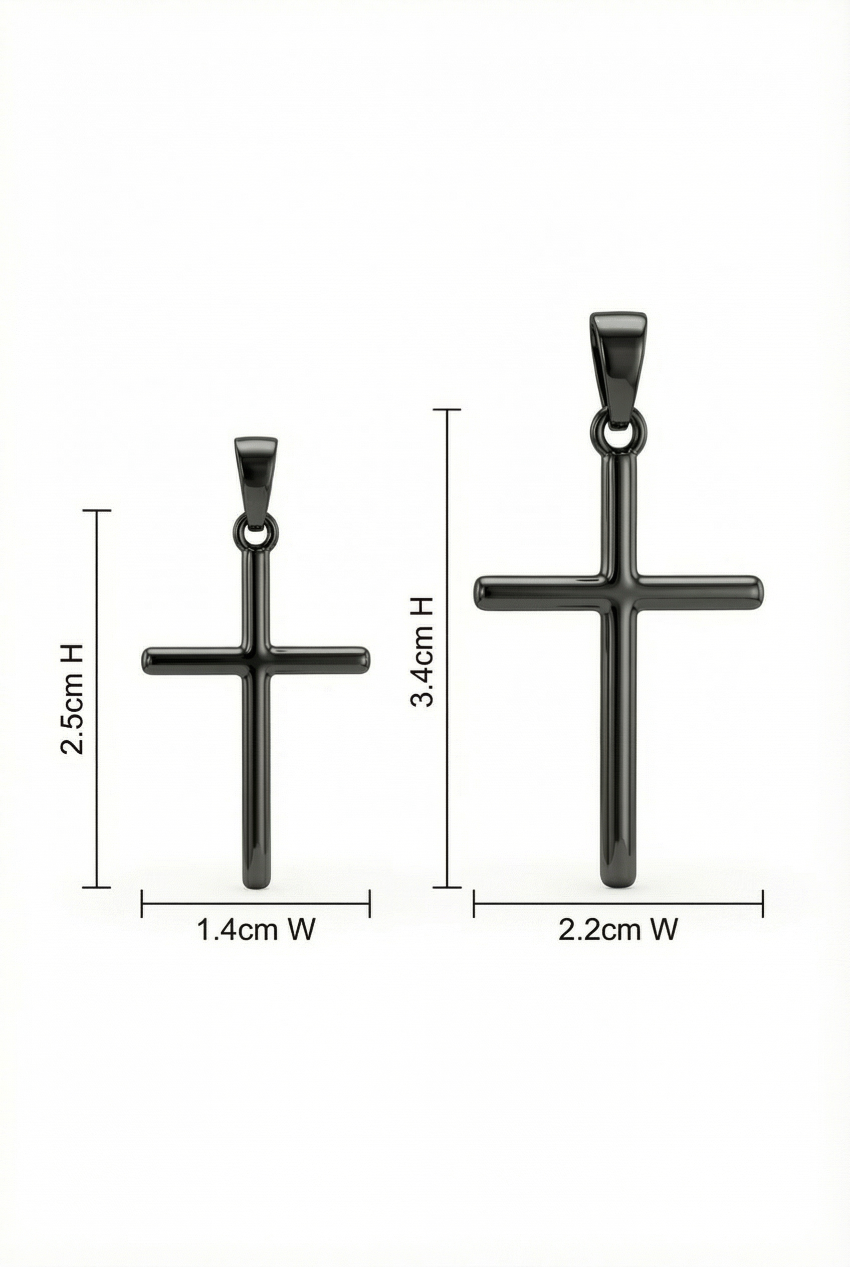 Cross Pendant / Steel