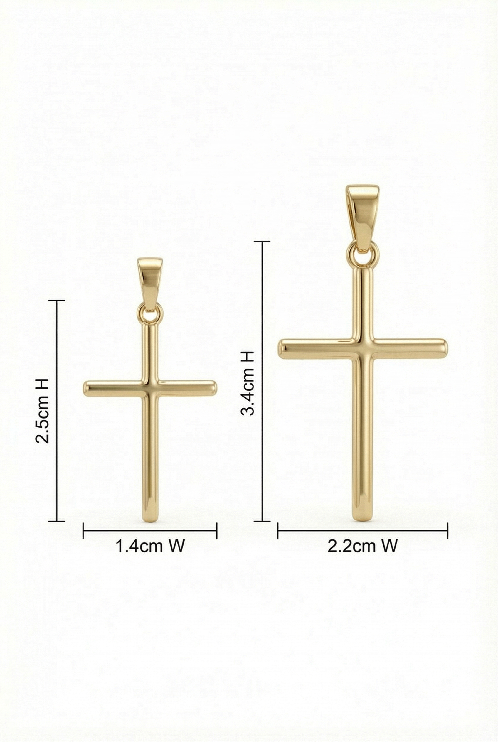 Cross Pendant / Steel