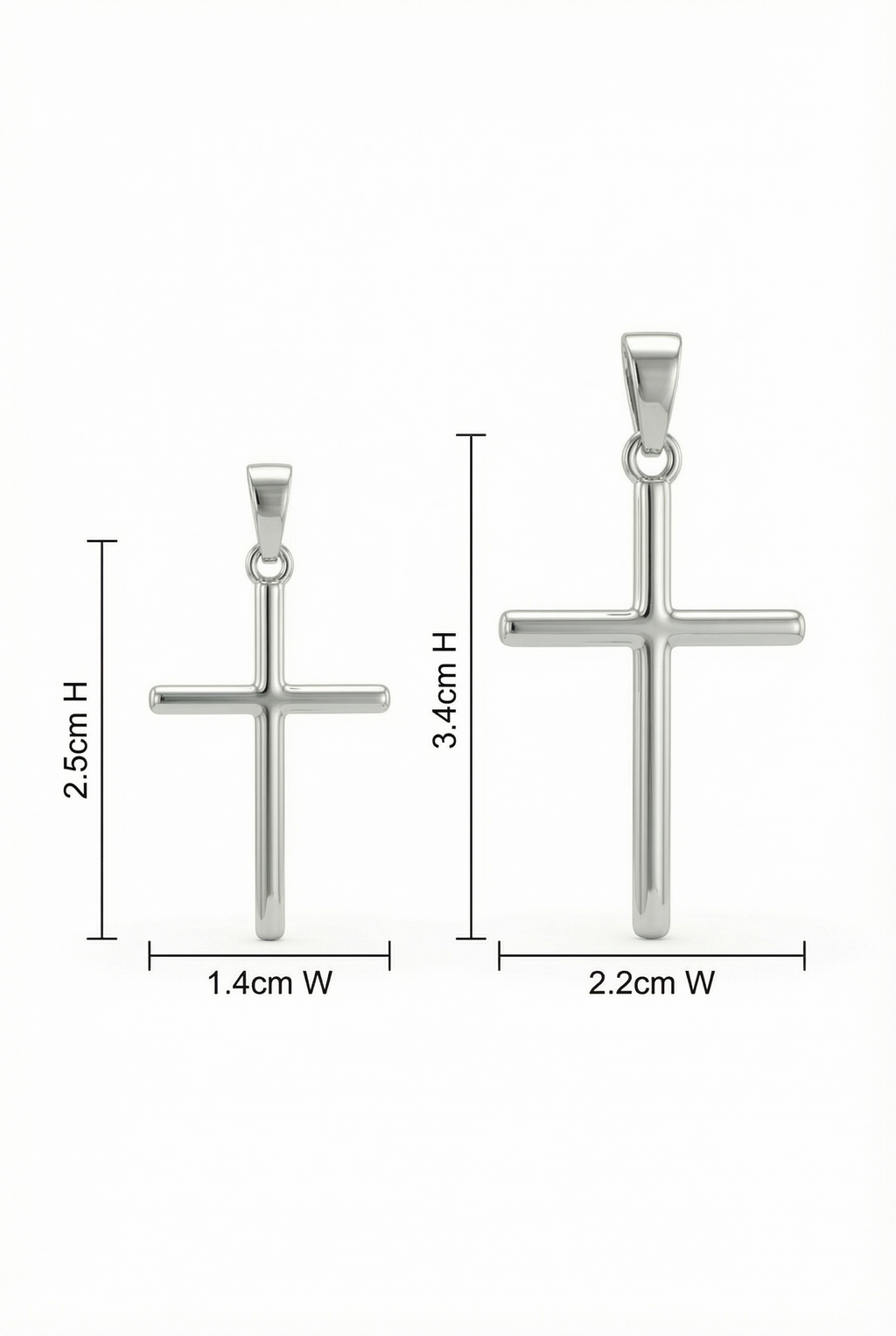 Cross Pendant / Steel