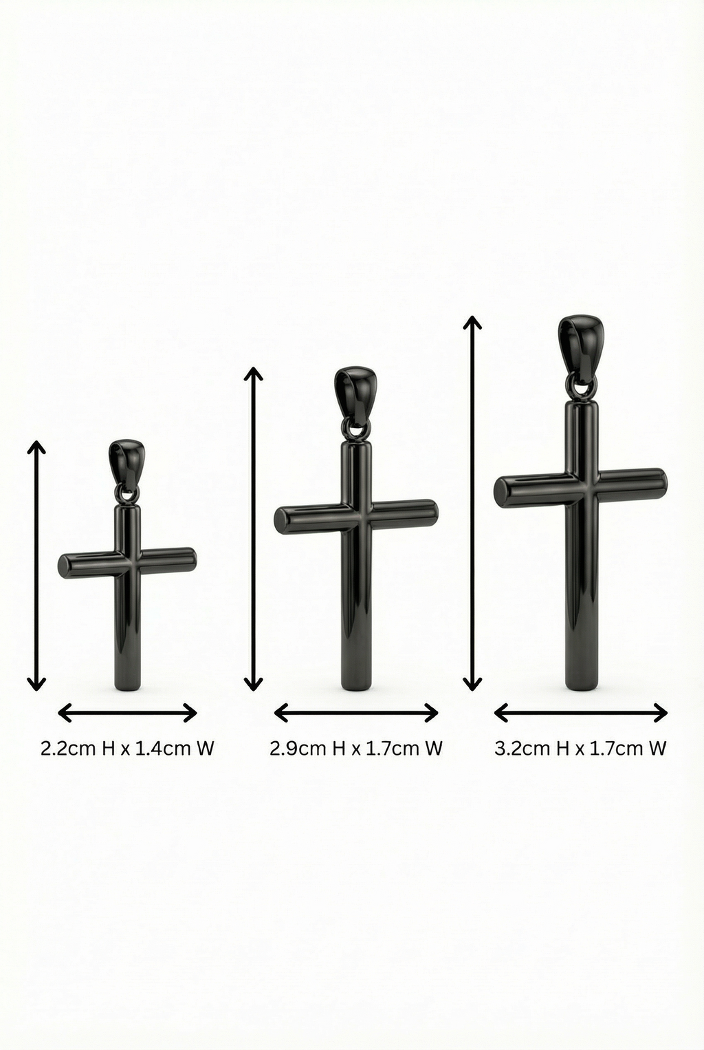 Cross Pendant / Steel
