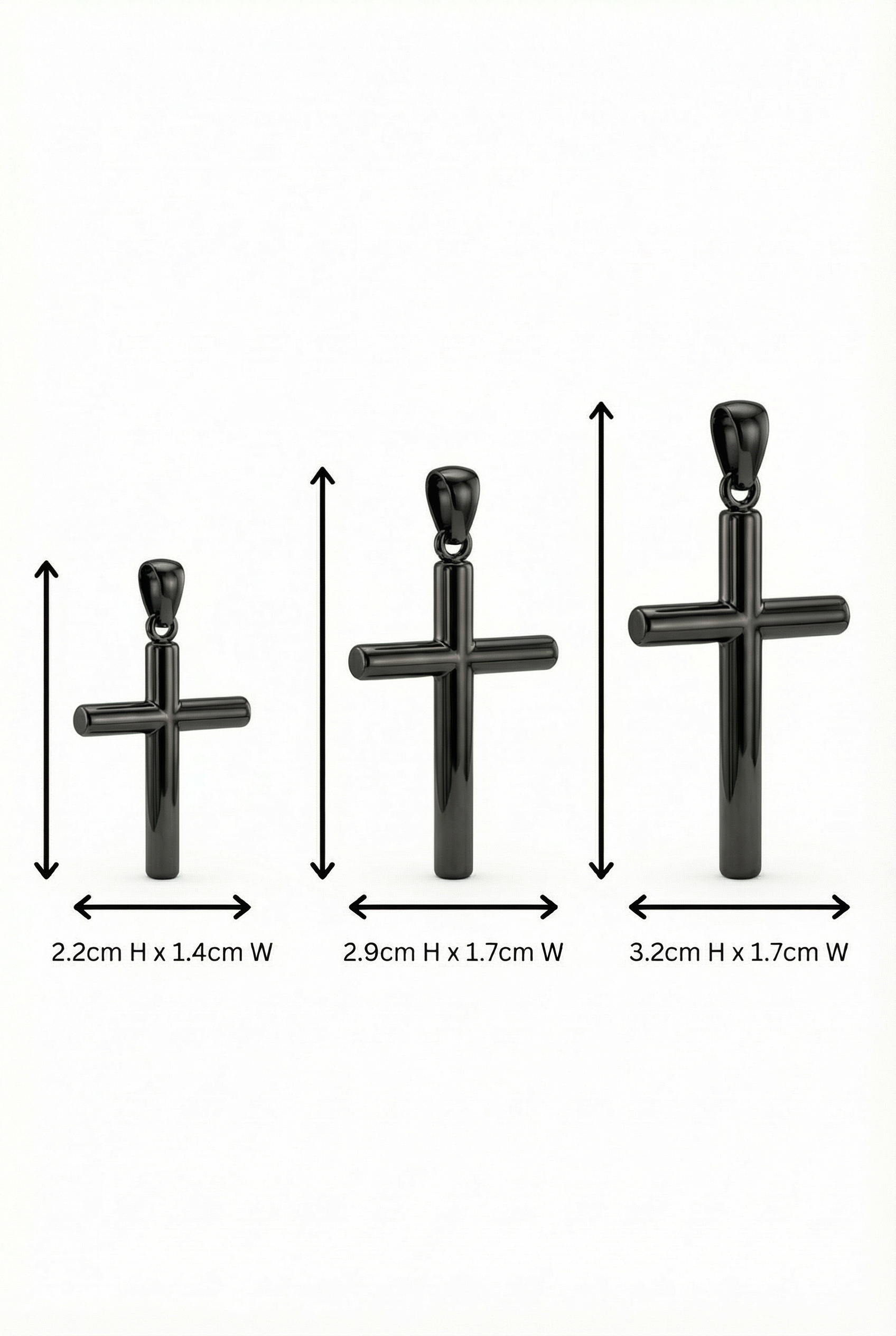 Cross Pendant / Steel