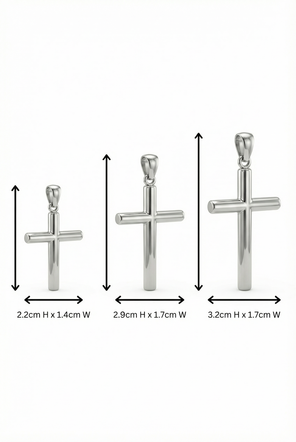 Cross Pendant / Steel