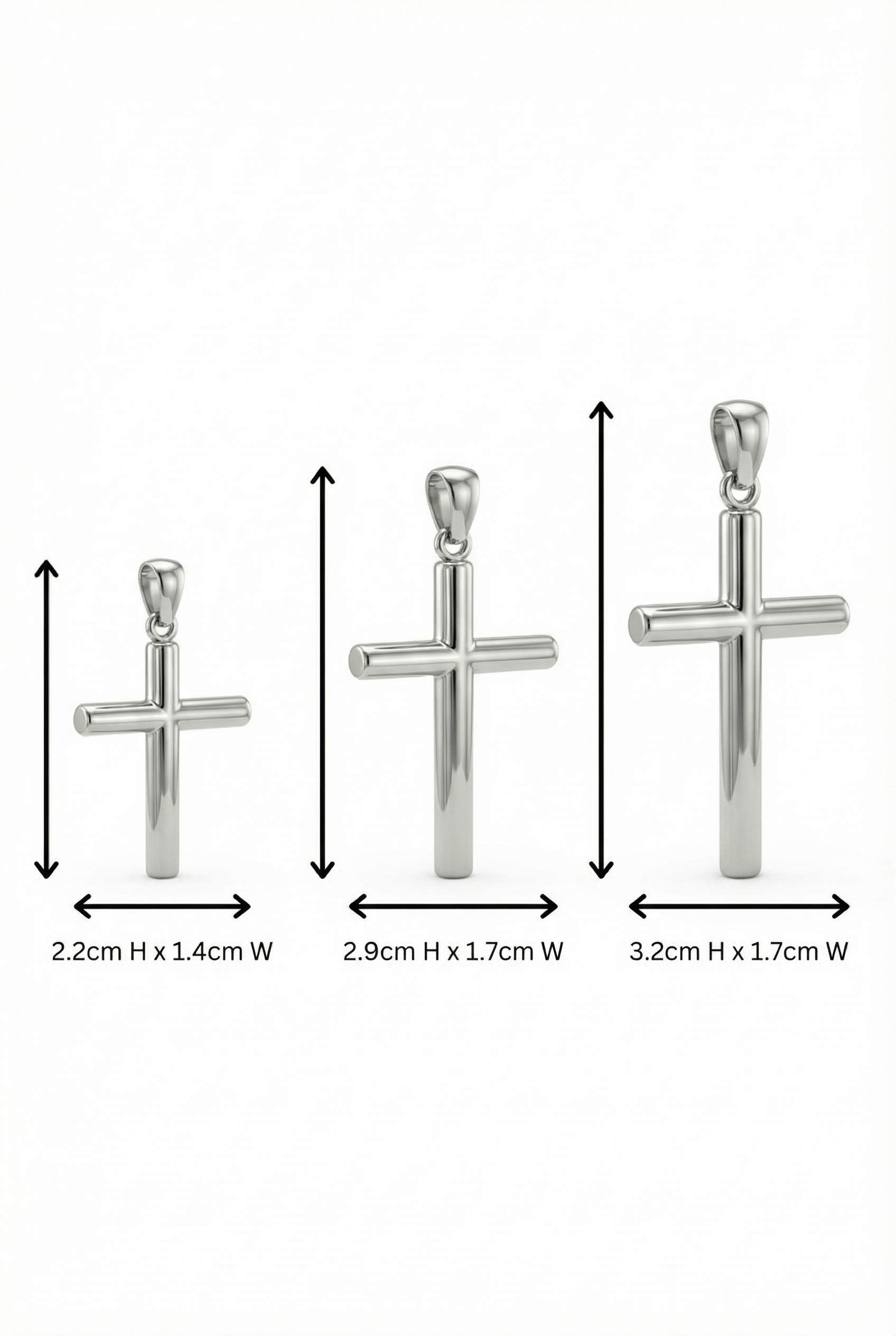 Cross Pendant / Steel