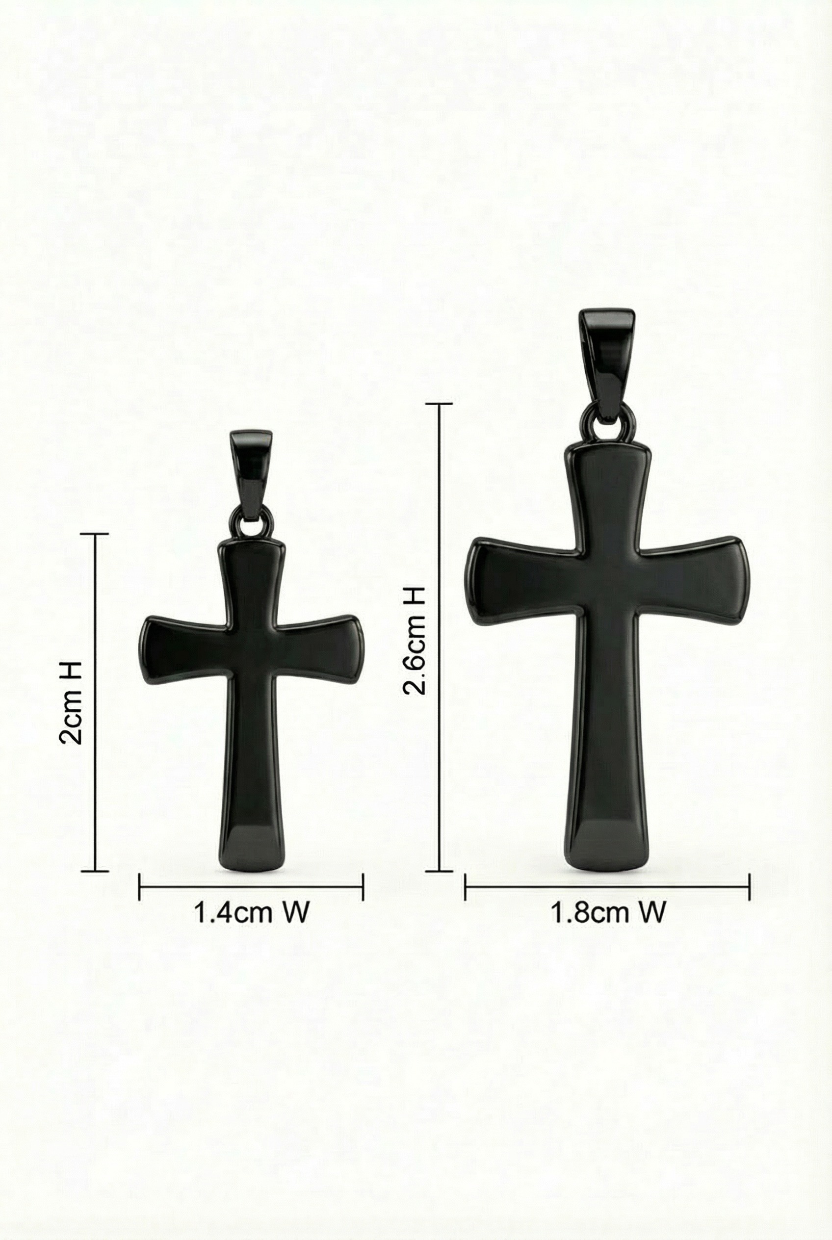 Cross Pendant / Steel