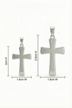 Cross Pendant / Steel