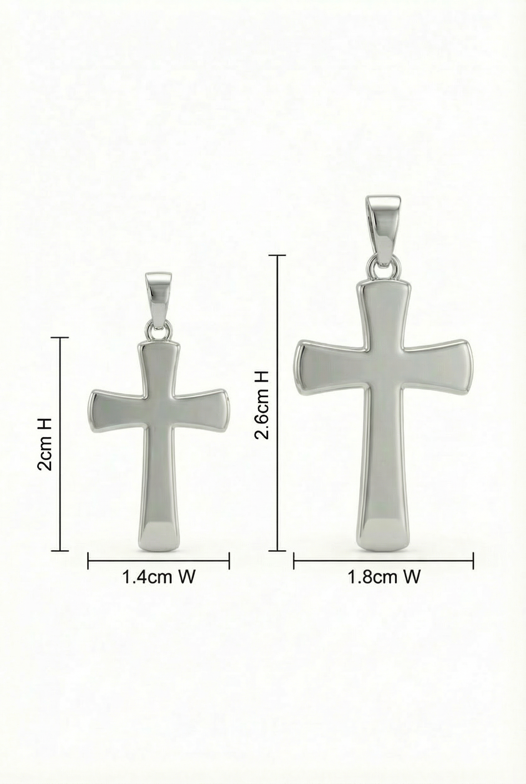 Cross Pendant / Steel