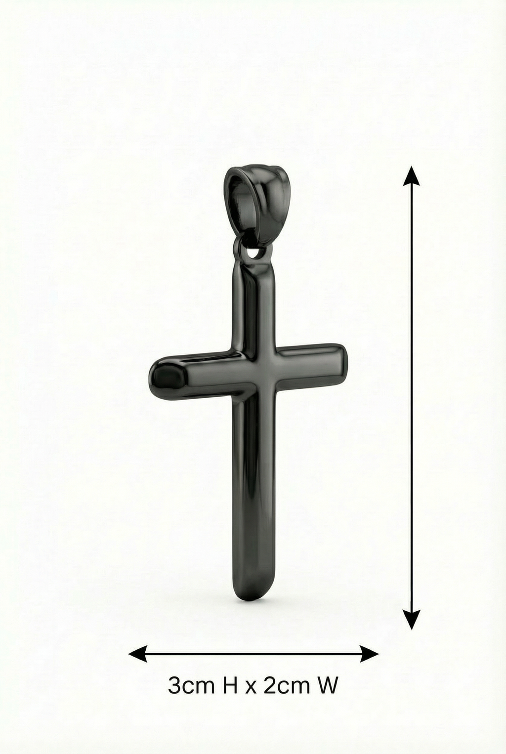 Cross Pendant / Steel