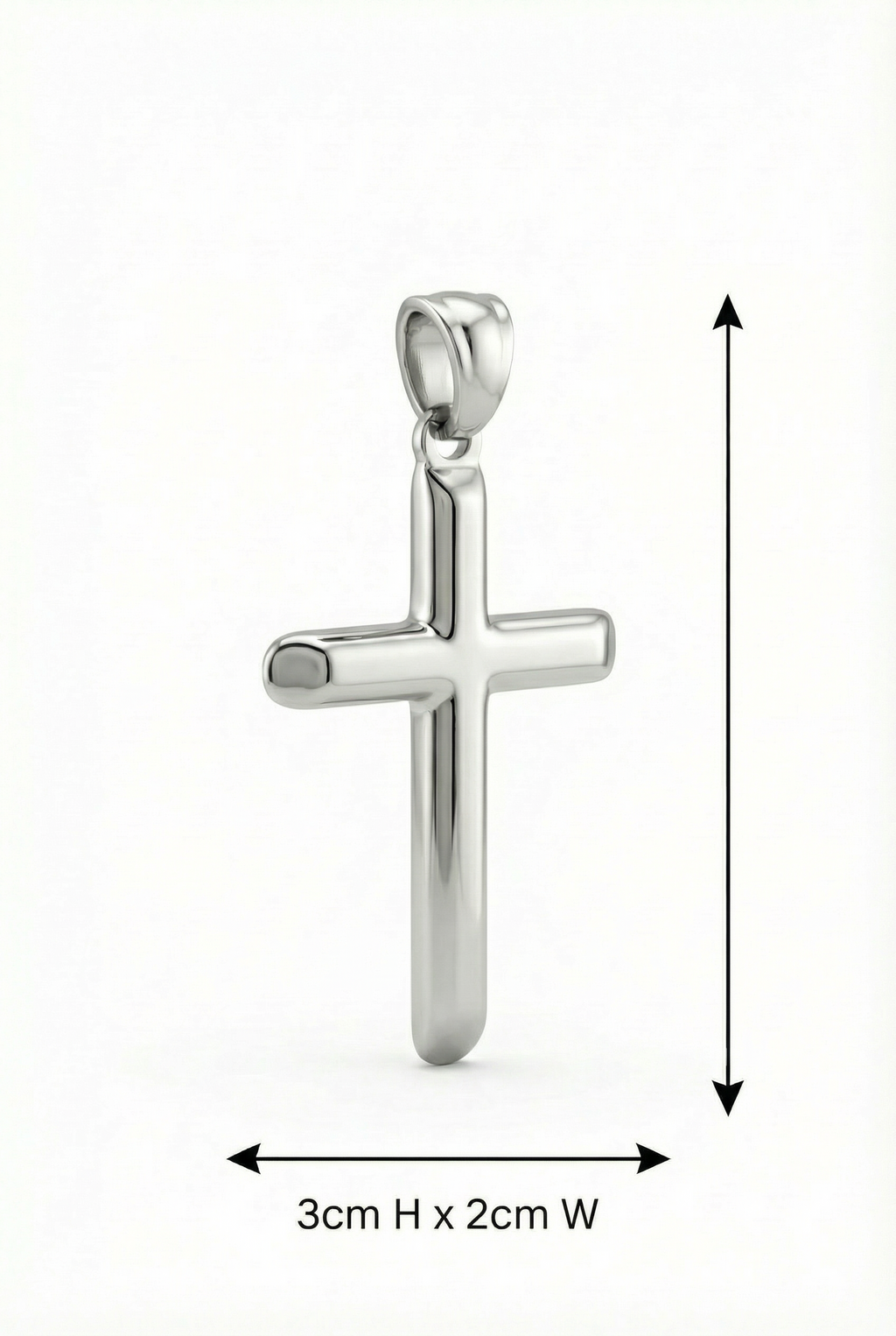 Cross Pendant / Steel