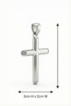 Cross Pendant / Steel