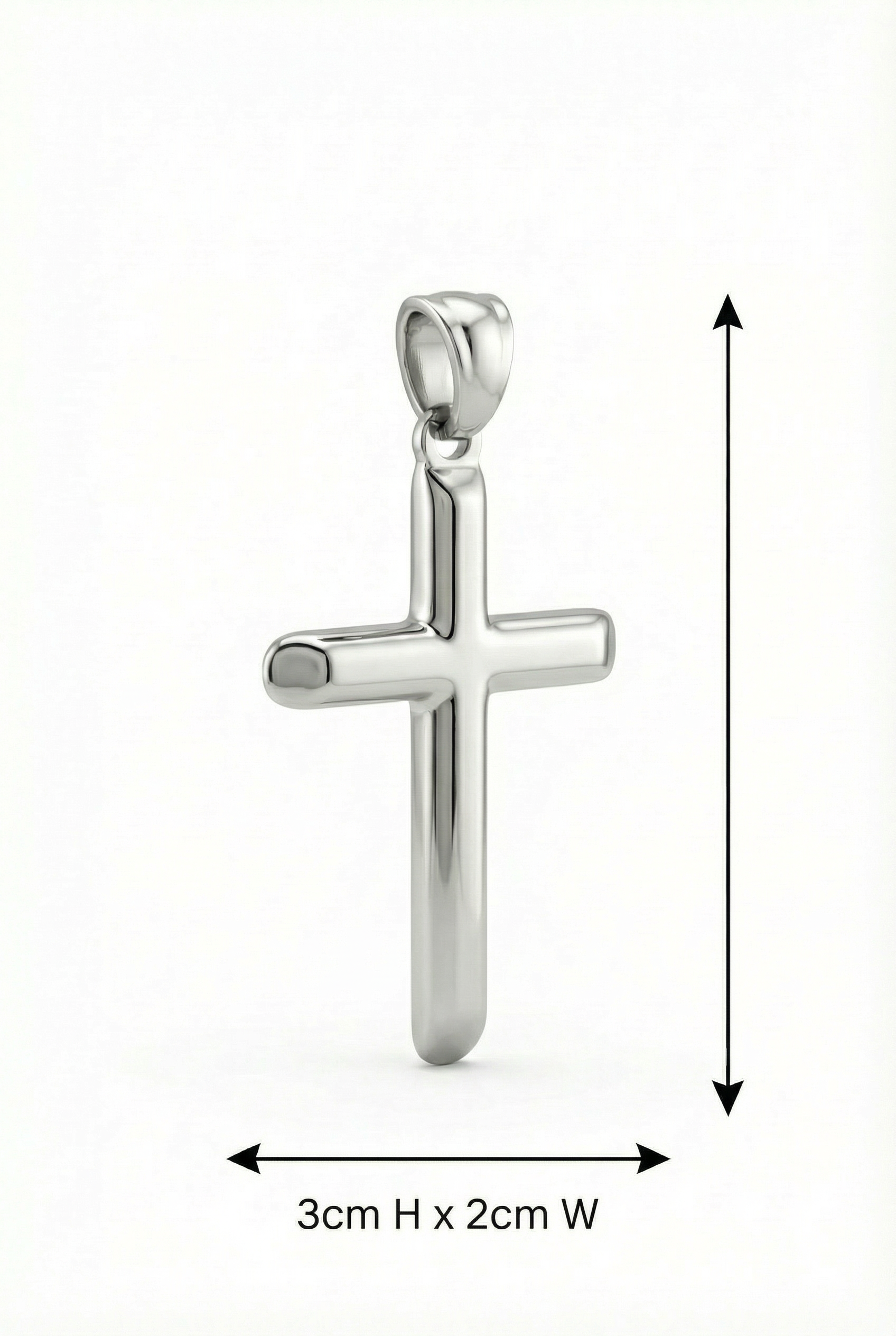 Cross Pendant / Steel