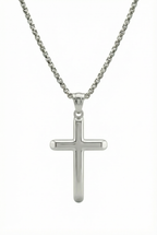 Cross Pendant / Steel