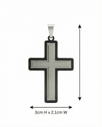 Cross Pendant / Steel