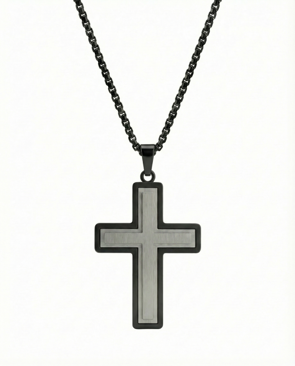 Cross Pendant / Steel