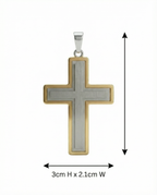Cross Pendant / Steel