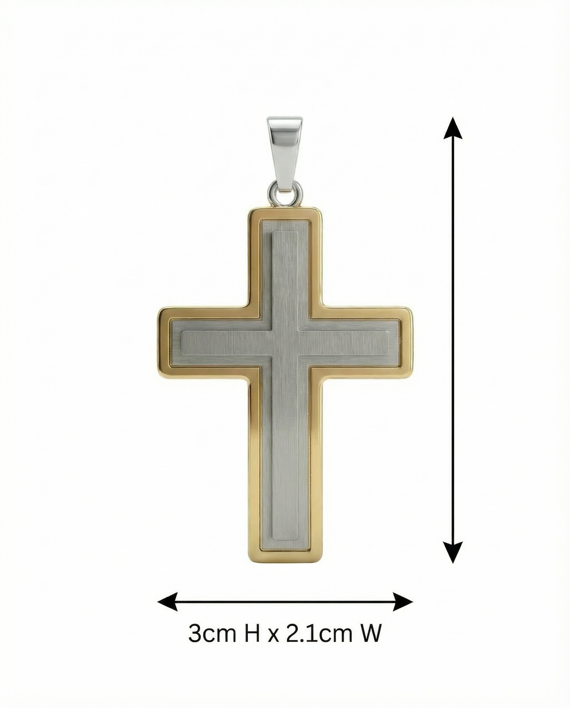 Cross Pendant / Steel