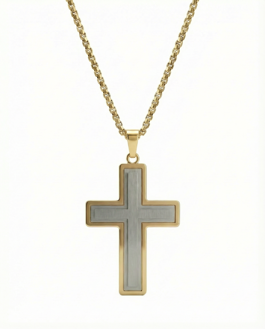 Cross Pendant / Steel