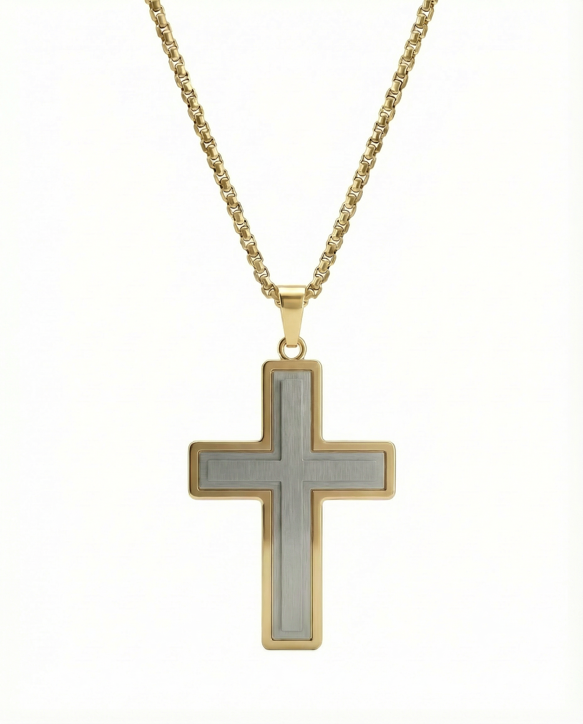 Cross Pendant / Steel