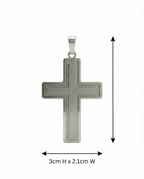 Cross Pendant / Steel