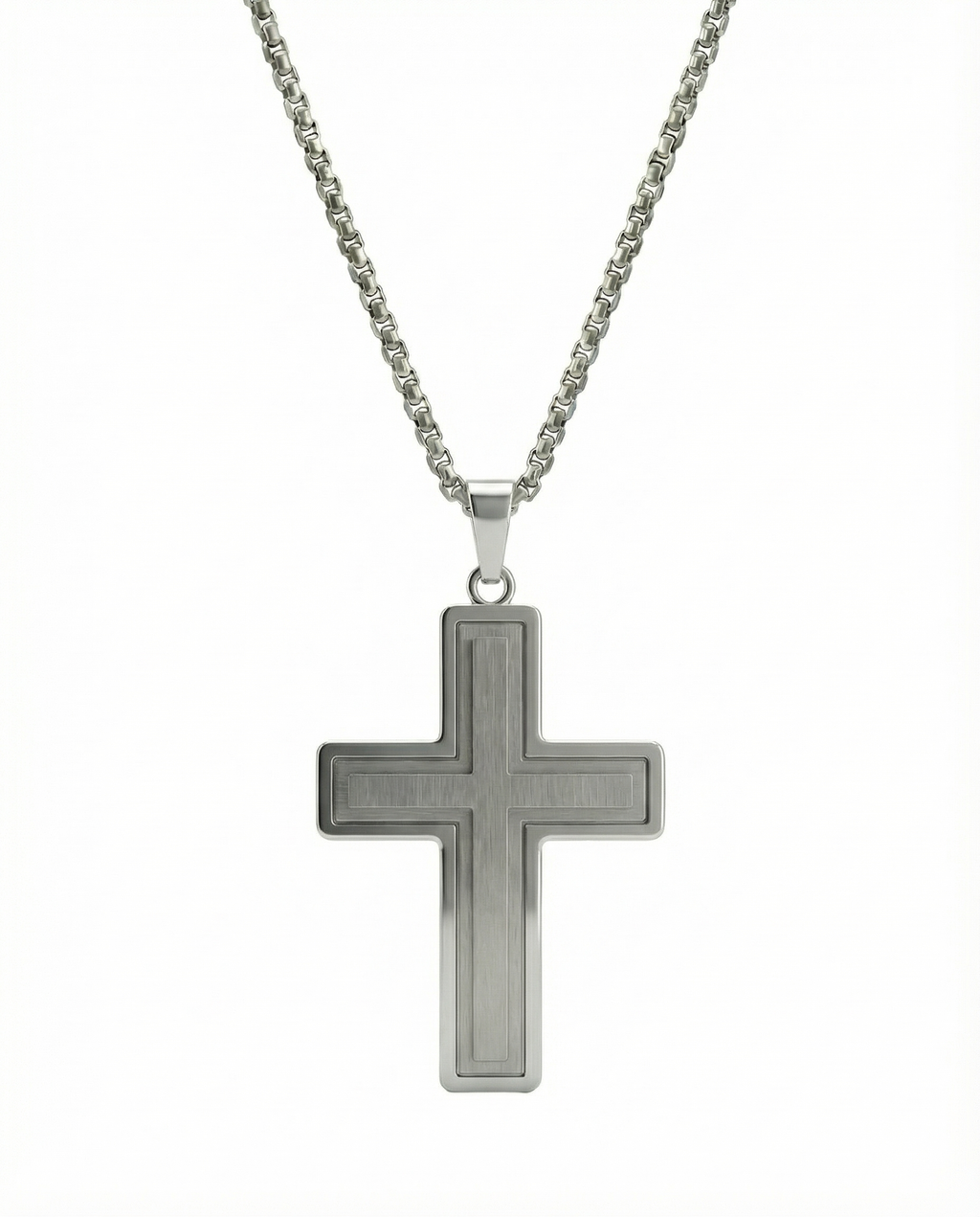 Cross Pendant / Steel