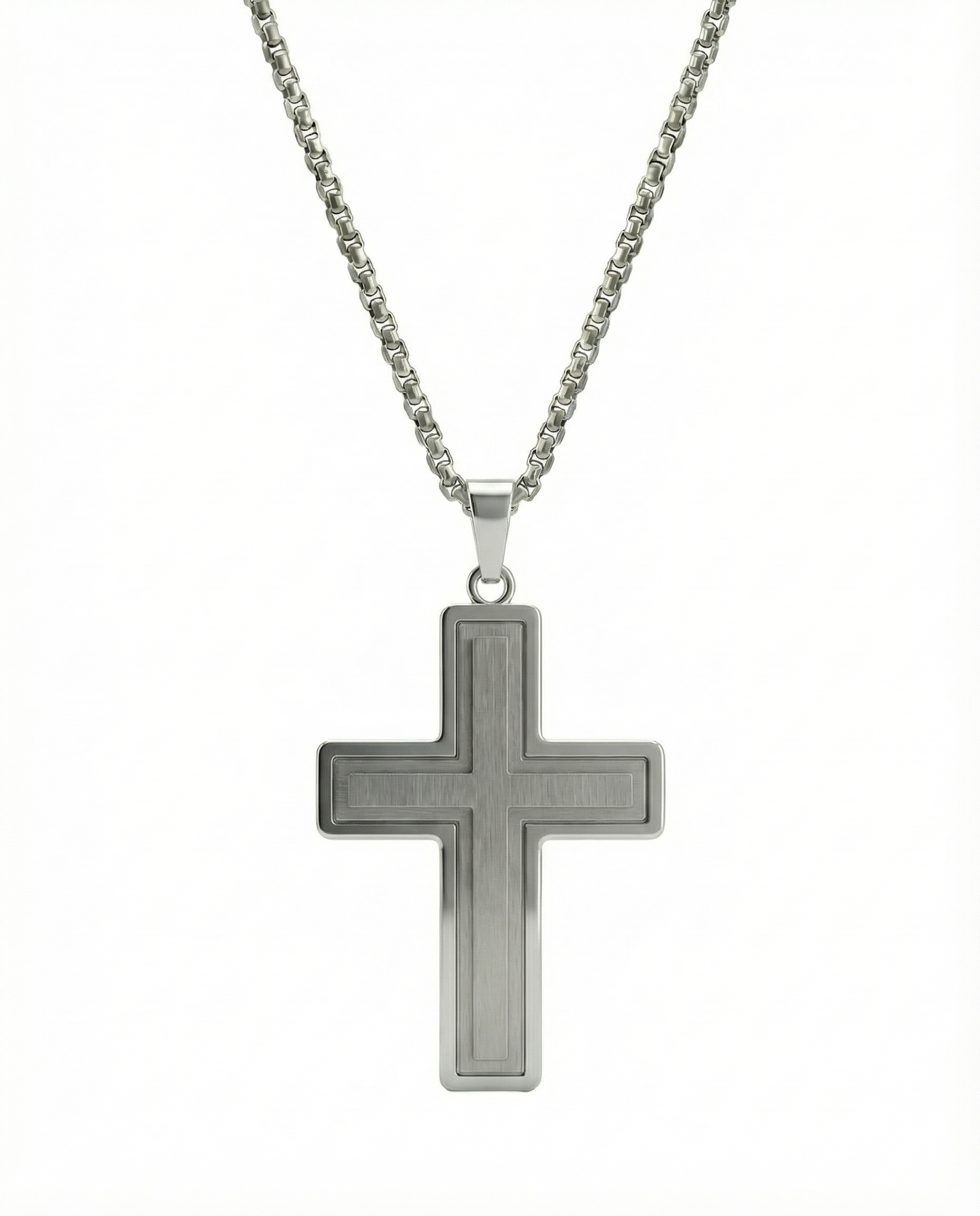 Cross Pendant / Steel